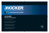 Kicker L7 Owner's manual