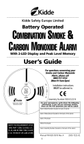 Kidde SMOKE AND CARBON MONOXIDE ALARM User manual