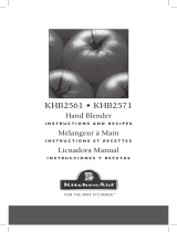 KitchenAid KHB2561 User manual