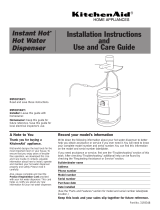 KitchenAid Instant Hot Hot Water Dispenser User manual