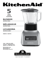 KitchenAid Blender KSB655 User manual