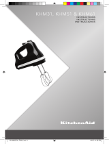 KitchenAid Mixer KHM31 User manual