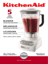 KitchenAid KSB550 User manual