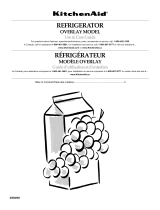 KitchenAid Overlay Model Refrigerator User manual