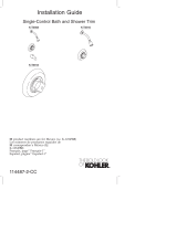 Kohler KT6908 User manual