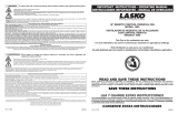 Lasko 1850W User manual