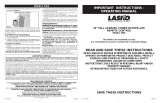 Lasko 5566 User manual