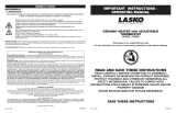 Lasko 754200 User manual