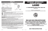 Lasko 2506 User manual