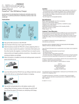 Lenmar Lenmar PowerPort Clip USB Battery Charger PPUCLIP User manual