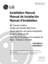 LG LWS3081ST User manual