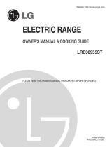 LG LRE30955ST User manual