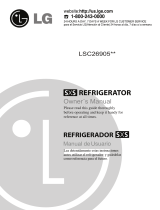 LG Electronics LSC26905 User manual