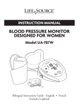 LifeSource UA-787W User manual