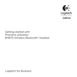 Logitech ® BH870 Wireless Mono Bluetooth® Headset User manual