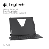 Logitech Fold-Up Keyboard 2 User manual