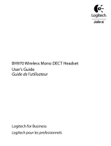 Logitech BH970 Wireless Mono DECT Headset User manual