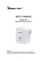 Magic Chef MCRC1W User manual