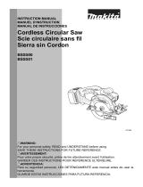 Makita XSS03Z User manual