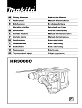 Makita HR3000C User manual