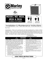 Marley Engineered Products 482A User manual