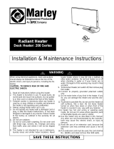 Marley Engineered Products Radiant Heater User manual