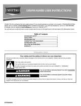 Maytag Dishwasher W10438305A User manual