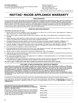 Maytag MEC4536WB Warranty