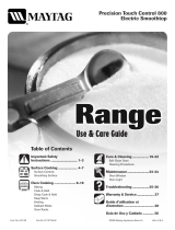 Maytag MER5875RAS - 30" Smoothtop Electric Range User manual