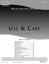 Maytag NEPTUNE MAH-2 User manual
