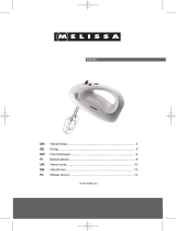 Melissa 646-049 User manual