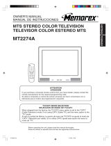 Memorex MT2274A User manual