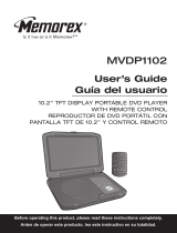 Memorex MVDP1088 User manual