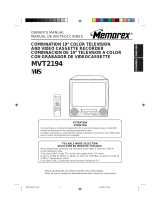 Memorex MVT2194 User manual
