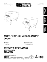 Middleby PS314SBI User manual