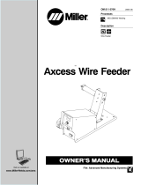 Miller AXCESS WIRE FEEDER User manual