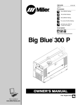 Miller Electric Big Blue 300 P User manual