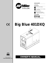 Miller Big Blue 401DXQ User manual