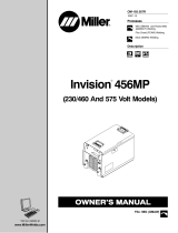 Miller Invision 456MP User manual