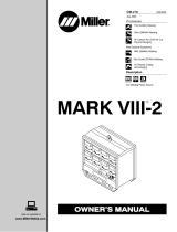 Miller MARK VIII-2 User manual