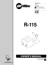 Miller R-115 User manual