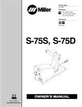 Miller S-75D User manual