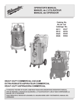 Milwaukee Heavy-Duty Commercial Vacuum User manual