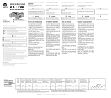 Minolta ACTIVA 10X42D WP User manual
