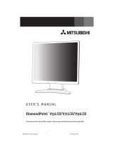 Mitsubishi Electronics V71LCD User manual