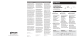 Moen INS1684 User manual