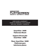 Monster FlatScreen Mount SmartViewTM 300M User manual