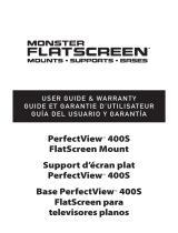 Monster Cable PERFECTVIEW 400S User manual
