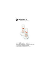 Motorola CORDLESS EXPANSION HANDSET-MD4153 User manual