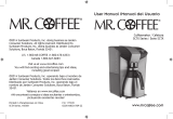 Mr. Coffee SCTX Serie User manual